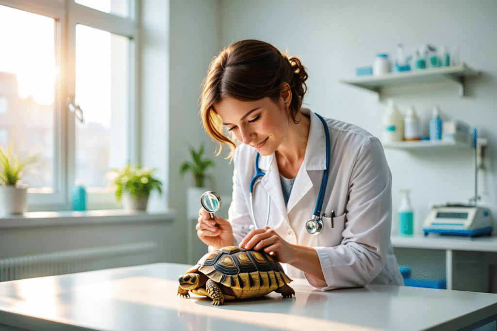 Unhealthy Tortoise Poop: What It Looks Like and What To Do About It 1 Learn what unhealthy tortoise poop looks like, from diarrhea to blood in stool. Get guidance on identifying fecal problems & when to call your vet.